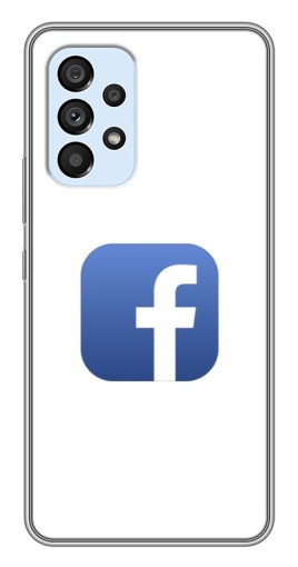 Чехол с печатью "Лого Фейсбук" для Samsung Galaxy A33 (5G)