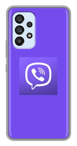 Чехол с печатью "Лого Viber" для Samsung Galaxy A33 (5G)