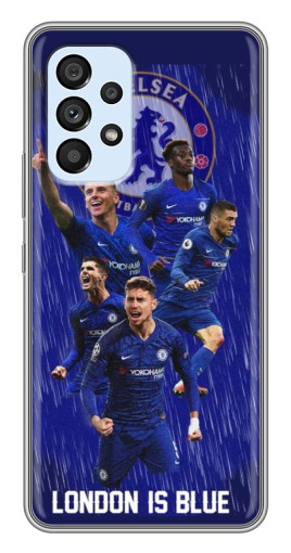 Силиконовый чехол с изображением "London is Blue" для Samsung Galaxy A33 (5G)