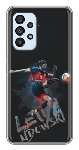 Силиконовый чехол с изображением "Лёва" для Samsung Galaxy A33 (5G)