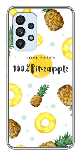 Чехол с печатью "Любовь к ананасам" для Samsung Galaxy A33 (5G)