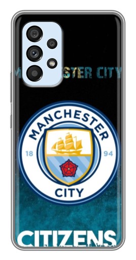 Силиконовый чехол с изображением "Man City Zens" для Samsung Galaxy A33 (5G)