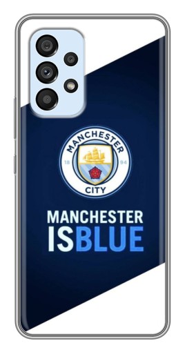 Чехол с картинкой "Manchester is Blue" для Samsung Galaxy A33 (5G)