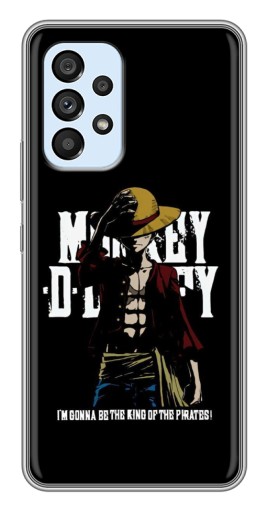 Чехол с картинкой "Манки в шляпе" для Samsung Galaxy A33 (5G)