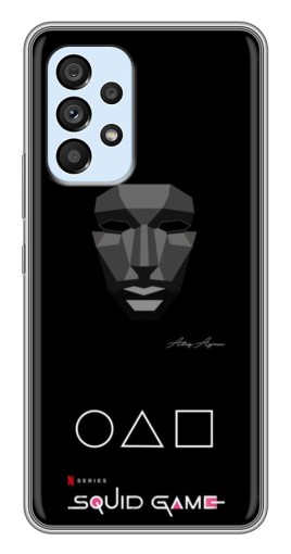 Чехол с картинкой "Маска фронтмена" для Samsung Galaxy A33 (5G)
