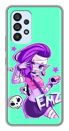 Силиконовый чехол с изображением "Милая Emz" для Samsung Galaxy A33 (5G)