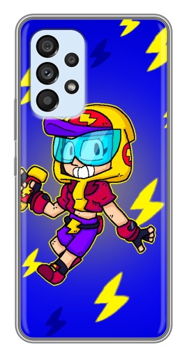 Силиконовый чехол с изображением "Молниеносная MAX" для Samsung Galaxy A33 (5G)