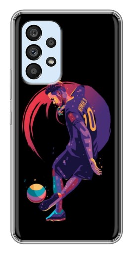 Силиконовый чехол с изображением "Неймар Финты" для Samsung Galaxy A33 (5G)