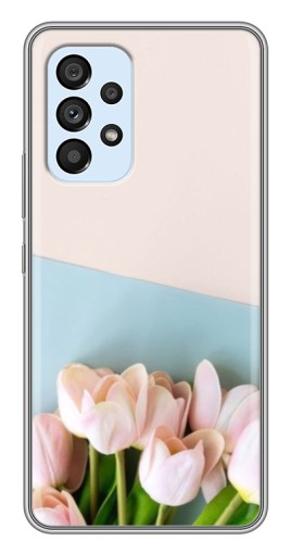 Чехол с печатью "Нежные тюльпаны" для Samsung Galaxy A33 (5G)