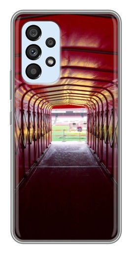 Силиконовый чехол с изображением "Подтрибунная с Олд Трафорд" для Samsung Galaxy A33 (5G)