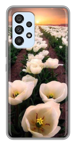 Чехол с картинкой "Поле тульпанов " для Samsung Galaxy A33 (5G)