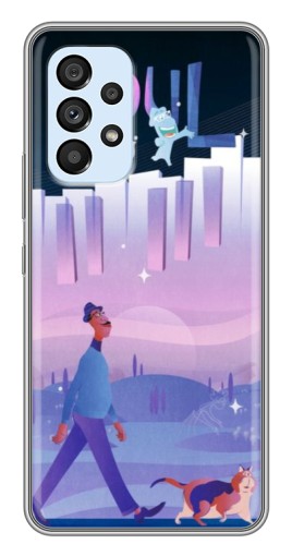 Чехол с картинкой "Постер к мультику" для Samsung Galaxy A33 (5G)