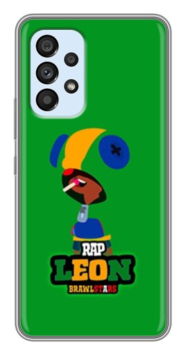 Силиконовый чехол с изображением "RAP Leon" для Samsung Galaxy A33 (5G)