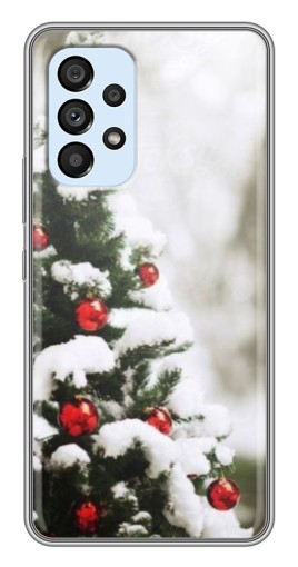 Силиконовый чехол с изображением "Рождественская елка" для Samsung Galaxy A33 (5G)