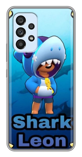 Силиконовый чехол с изображением "Shark Leon" для Samsung Galaxy A33 (5G)