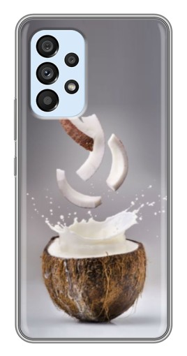 Чехол с картинкой "Стакан кокоса" для Samsung Galaxy A33 (5G)