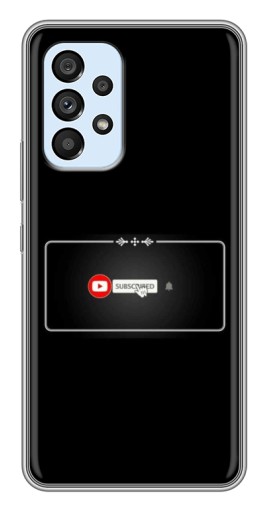 Чехол с печатью "subscribed" для Samsung Galaxy A33 (5G)