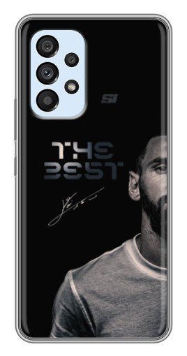 Чехол с принтом "The Best Messi" для Samsung Galaxy A33 (5G)