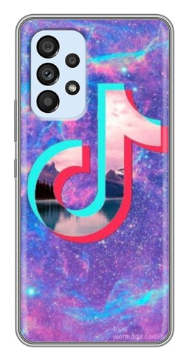 Чехол с печатью "ТикТок мраморный" для Samsung Galaxy A33 (5G)
