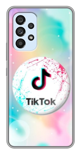 Чехол с картинкой "TikTok принт" для Samsung Galaxy A33 (5G)