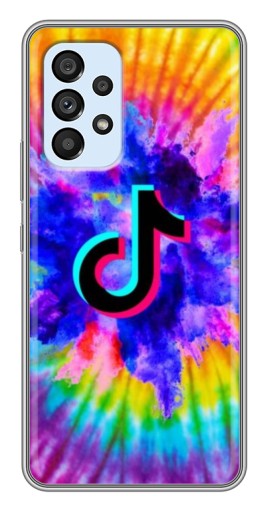 Чехол с принтом "TikTok в красках" для Samsung Galaxy A33 (5G)