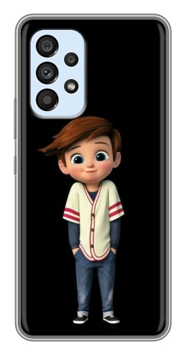 Силиконовый чехол с изображением "Тим" для Samsung Galaxy A33 (5G)