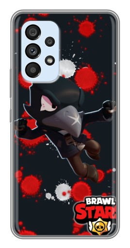 Силиконовый чехол с изображением "Ворон Бравл Старс" для Samsung Galaxy A33 (5G)