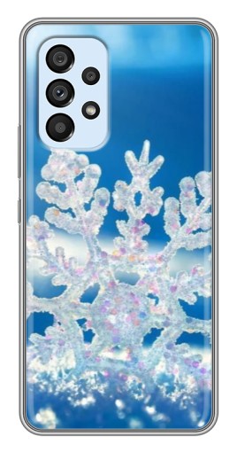 Чехол с печатью "Яркая снежинка" для Samsung Galaxy A33 (5G)