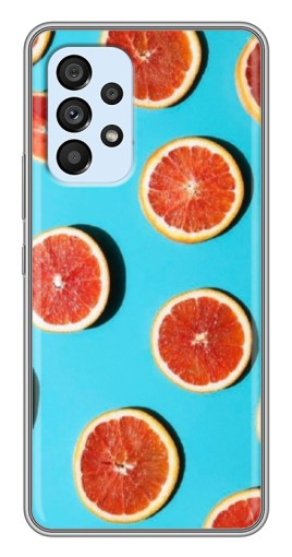 Чехол с печатью "Яркие грейпфруты" для Samsung Galaxy A33 (5G)