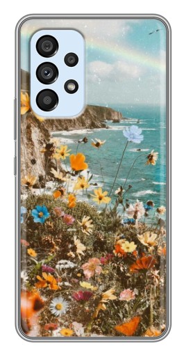 Чехол с картинкой "Яркие полевые цветы" для Samsung Galaxy A33 (5G)
