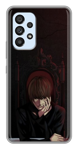 Силиконовый чехол с изображением "Задумчивый Ягами" для Samsung Galaxy A33 (5G)