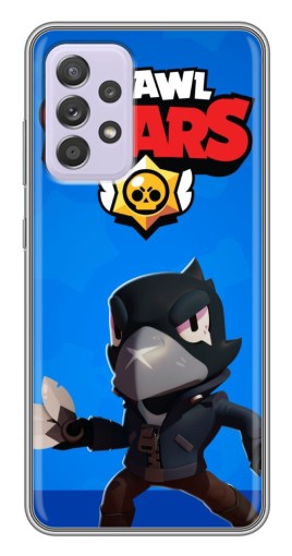 Силиконовый чехол с изображением "Боевой Crow" для Samsung Galaxy A52 5G (A526)