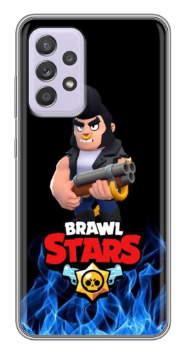 Чехол с печатью "Булл в огне" для Samsung Galaxy A52 5G (A526)