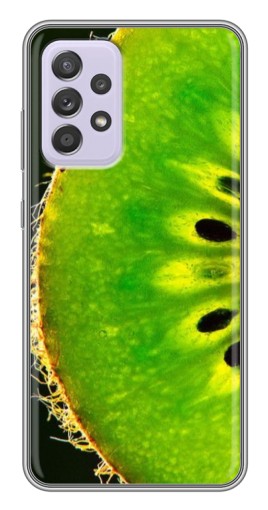 Силиконовый чехол с изображением "Долька Киви" для Samsung Galaxy A52 5G (A526)