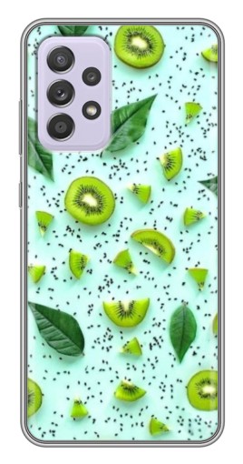 Силиконовый чехол с изображением "Фон киви" для Samsung Galaxy A52 5G (A526)