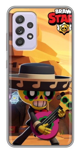 Чехол с печатью "Гитарист Poco" для Samsung Galaxy A52 5G (A526)