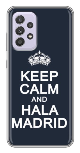 Чехол с печатью "Hala Madrid" для Samsung Galaxy A52 5G (A526)