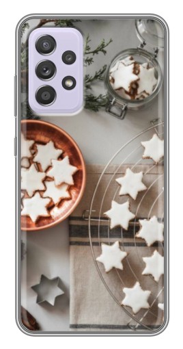Чехол с принтом "Имбирные звездочки" для Samsung Galaxy A52 5G (A526)