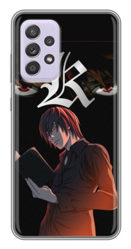 Силиконовый чехол с изображением "Лайт Ягами Death Note" для Samsung Galaxy A52 5G (A526)