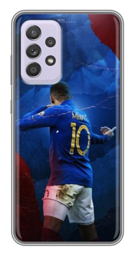 Чехол с печатью "Мбаппе в Франции" для Samsung Galaxy A52 5G (A526)