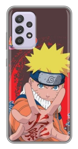 Чехол с картинкой "Naruto атакует" для Samsung Galaxy A52 5G (A526)