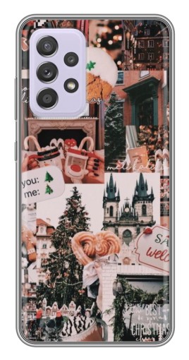 Чехол с картинкой "Новогоднее настроение" для Samsung Galaxy A52 5G (A526)