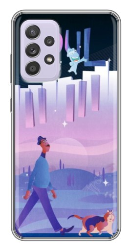 Силиконовый чехол с изображением "Постер к мультику" для Samsung Galaxy A52 5G (A526)