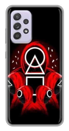 Чехол с принтом "Солдаты с игры кальмара" для Samsung Galaxy A52 5G (A526)