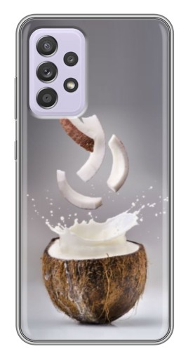 Чехол с печатью "Стакан кокоса" для Samsung Galaxy A52 5G (A526)
