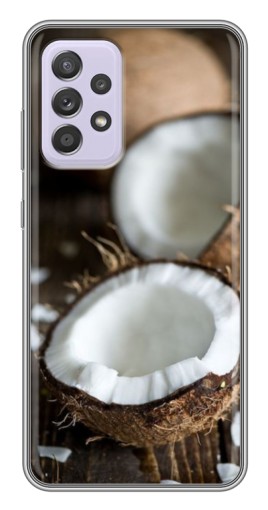 Чехол с картинкой "Свежий кокос" для Samsung Galaxy A52 5G (A526)