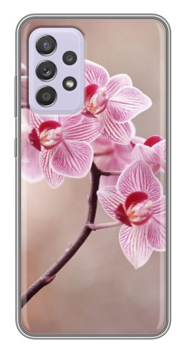 Чехол с печатью "Веточка орхидеи" для Samsung Galaxy A52 5G (A526)