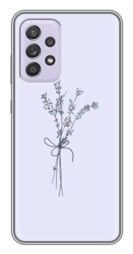 Чехол с печатью "Веточки лаванды" для Samsung Galaxy A52 5G (A526)