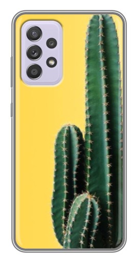 Силиконовый чехол с изображением "Яркий кактус" для Samsung Galaxy A52 5G (A526)