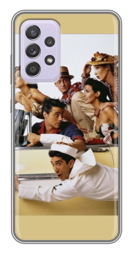 Силиконовый чехол с изображением "Афиша Друзья " для Samsung Galaxy A52s 5G (A528)